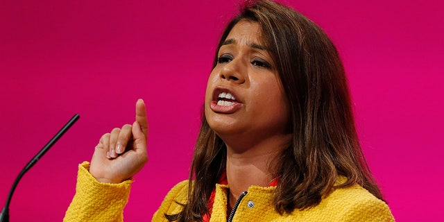 Britain's Labour Tulip Siddiq, a member of the Labour Party who backs a second referendum, said she has delayed the birth of her child so she can vote against Theresa May's Brexit deal. (REUTERS)