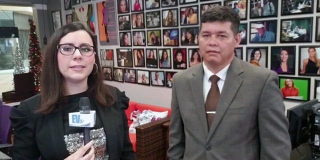 Former Venezuela Supreme Court judge Christian Zerpa speaking to interviewer Carla Angola on Sunday, saying he'd left for the U.S. in protest of Maduro.