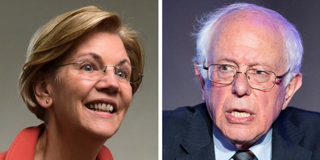 Elizabeth Warren's announcement of an exploratory committee sets up a bruising battle for the nomination with another populist firebrand who also hails from a state that neighbors New Hampshire: Sen. Bernie Sanders of Vermont. (AP)