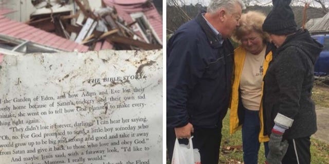 Sharon Watson was comforted by her community and her newfound faith after surviving a tornado in Wetumpka, Alabama