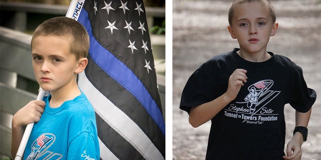 Zechariah has already run several miles this year in honor of deceased officers, according to his Facebook page, Running for Heroes.
