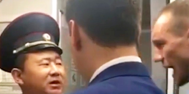 TravelPulse reports that the flight attendant who he attacked declined to press charges, so the accused was only charged with a small fine.