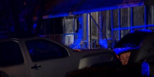 A nine-year-old boy was shot in the stomach after midnight on New Year's Day in Atlanta as he family was setting off fireworks at their home.