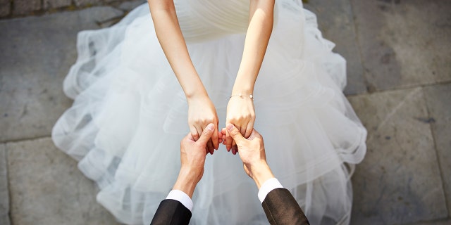 The couple explained that because they were mathematicians they planned to include multiple math references throughout the event.