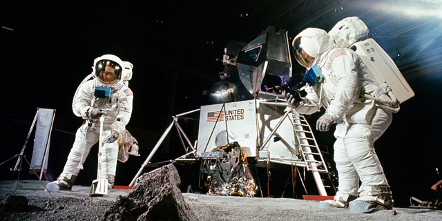 Westlake Legal Group buzz-aldrin-neil-armstrong-apollo-11 Apollo 11: Buzz Aldrin recalls the Moon's 'magnificent desolation' Perry Chiaramonte fox-news/us/personal-freedoms/proud-american fox-news/topic/apollo-11 fox-news/science/air-and-space/spaceflight fox-news/science/air-and-space/nasa fox-news/science/air-and-space/moon fox news fnc/science fnc article 1d21b1a5-3abf-59bf-a773-95fdc3c3c9e2
