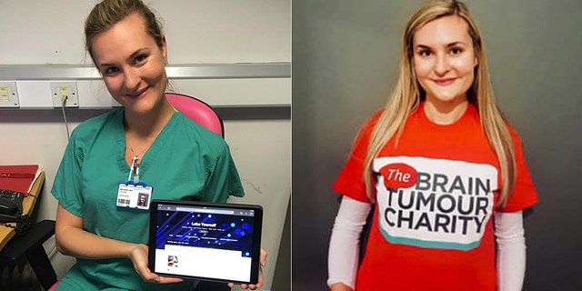 Chantal Smits, a nurse who works with brain tumor patients, was diagnosed with her own tumor after she saw a poster describing the debilitating symptoms she had been suffering from for the last four years.