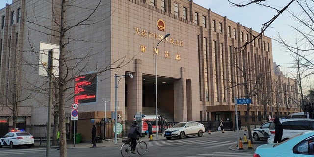 A general view of the Intermediate People's Court of Dalian, where the trial for Robert Lloyd Schellenberg, a Canadian citizen on drug smuggling charges, was held in Liaoning province, China.