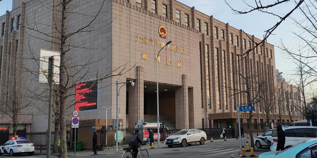 A general view of the Intermediate People's Court of Dalian, where the trial for Robert Lloyd Schellenberg, a Canadian citizen on drug smuggling charges, was held in Liaoning province, China.