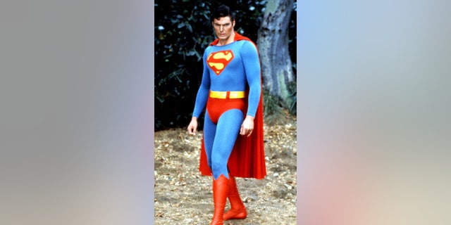 Christopher Reeve as "Superman. — AP