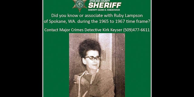 Ruby Lampson, who was reported missing on June 6, 1967.