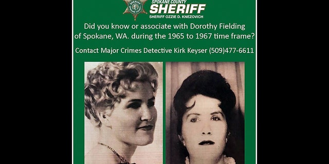 Dorothy Fielding, who was 31 at the time, was reported missing on August 19, 1967. Her decomposed body was discovered eight months later in a shallow grave in Spokane.