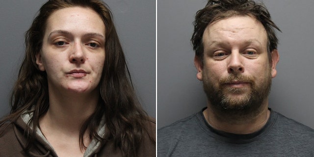 Aubrey Ferguson and her boyfriend, Woodrow Ziegler, were arrested Tuesday after police discovered the couple was hiding her missing 6-year-old son in the attic of a Missouri home, police said.