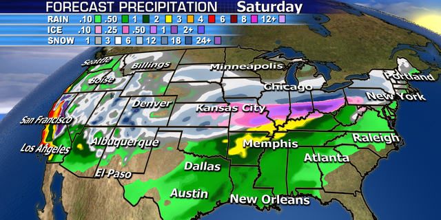 A new storm system bay bring "measurable snow" to the Northeast by next weekend.