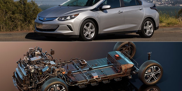 The Chevrolet Volt (top) is being discontinued in favor of vehicles built on fully electric platforms like the Chevrolet Bolt's (bottom).