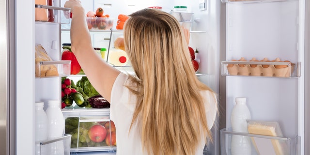 Some bacteria, such as Listeria monocytogenes, grow well at cold temperatures, so they might grow in the fridge, potentially causing illness.