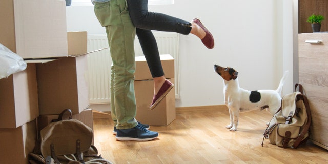 You should learn how to hoist each other up in the air, for when the time comes to celebrate in your new living room.