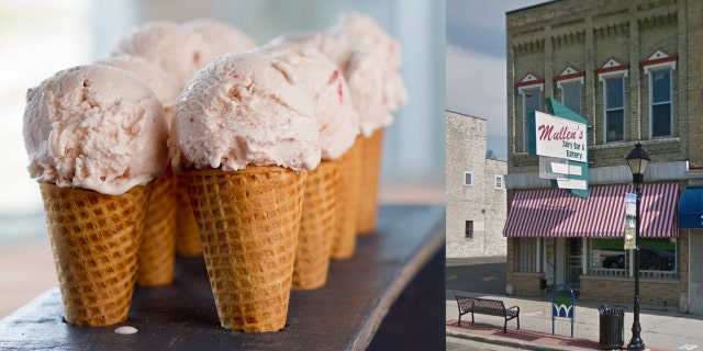 The historic ice cream shop has been giving away the free frozen treats when temperatures plummet to such dramatic lows since it was founded in 1932.