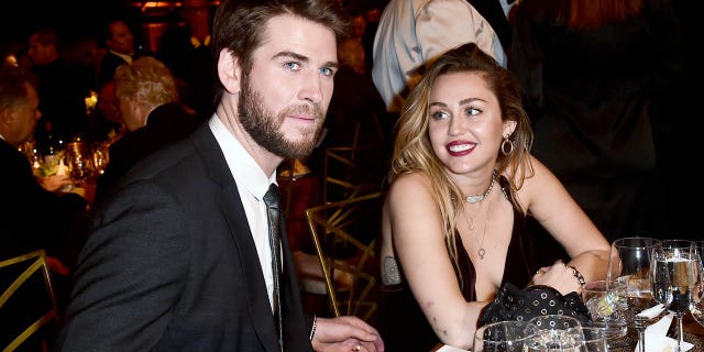 Liam Hemsworth and Miley Cyrus