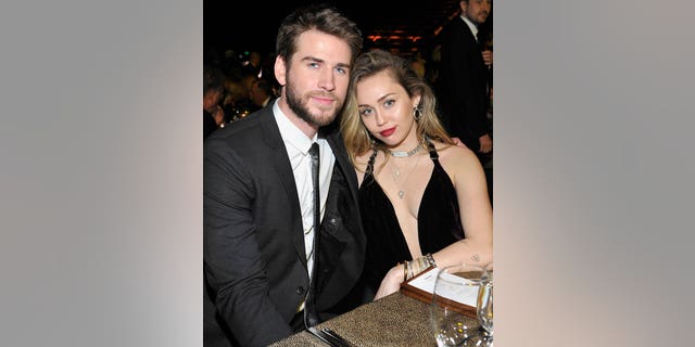 Liam Hemsworth and Miley Cyrus