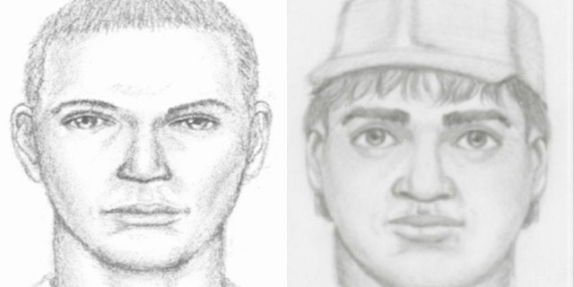Police released sketches of suspects involved in Maggie Long's murder in 2017.