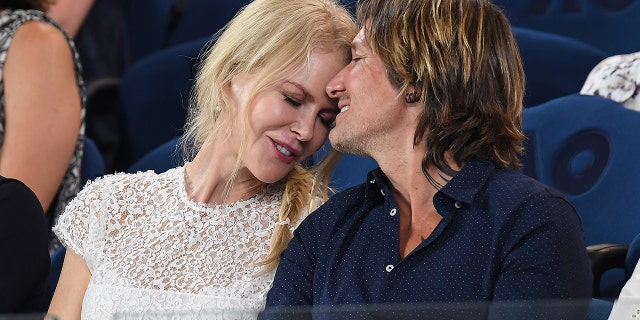 Nicole Kidman and Keith Urban at the Australian Open