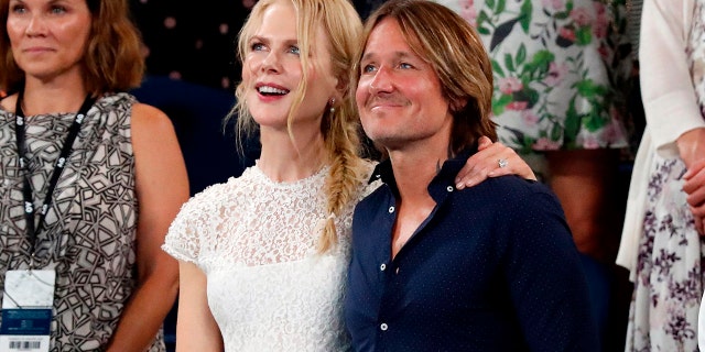 Nicole Kidman and Keith Urban at the Australian Open