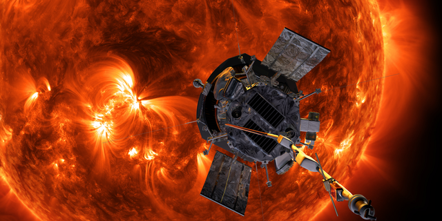 Artist's impression of NASA's Parker Solar Probe.