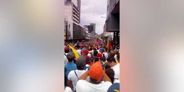 A local journalist vowed to stay in Venezuela as long as he could.