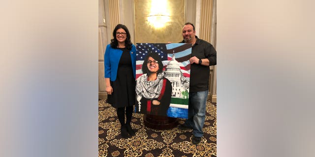 Rashida Tlaib was photographed with Abbas Hamideh, a supporter of the Democrat and a co-founder of Al-Awda, who made numerous inflammatory and hateful remarks on social media.