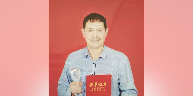 Alfred Erkin's father, believed to be held in a Uighur "concentration camp," or what the government refers to as a vocational and educational center