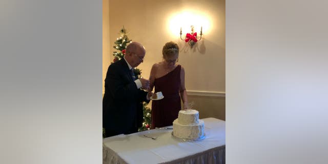 The couple asked for donations toward a new RV as wedding gifts.