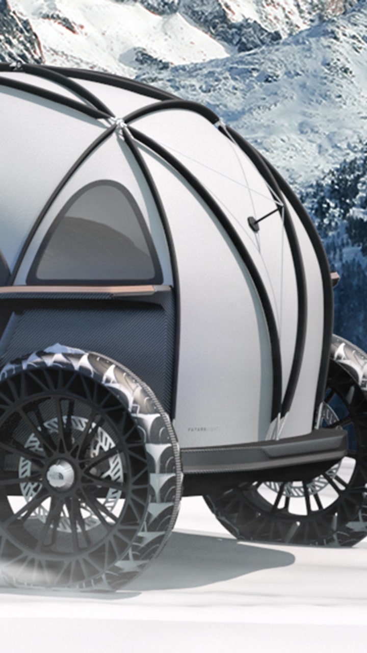 BMW designed a lightweight camper with The North Face's new