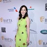 Rachel Brosnahan glows in a green number at the BAFTA Tea Party sponsored by Heineken at The Four Seasons Hotel Los Angeles at Beverly Hills on January 05, 2019 in Beverly Hills, Calif.