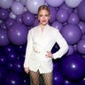 Heléne Yorke stuns in a white number at Comedy Central's 'The Other Two' series premiere party at Dream Hotel Downtown on January 17, 2019 in New York City.  