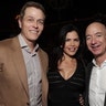 Sanchez reportedly met Bezos, 54, through her estranged husband Patrick Whitesell, left, a Hollywood agent for the likes of Christian Bale, Matt Damon, Hugh Jackman and more A-listers