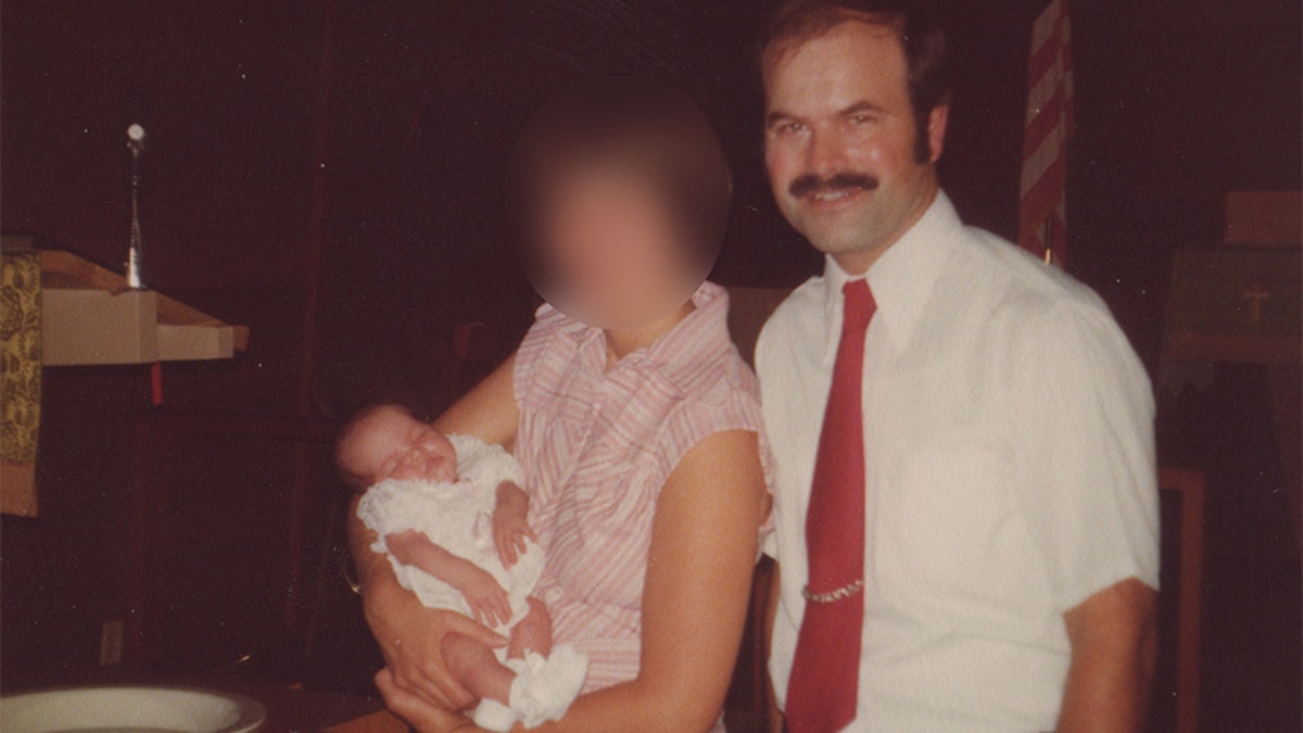 Dennis Rader with his wife and daughter in 1978.