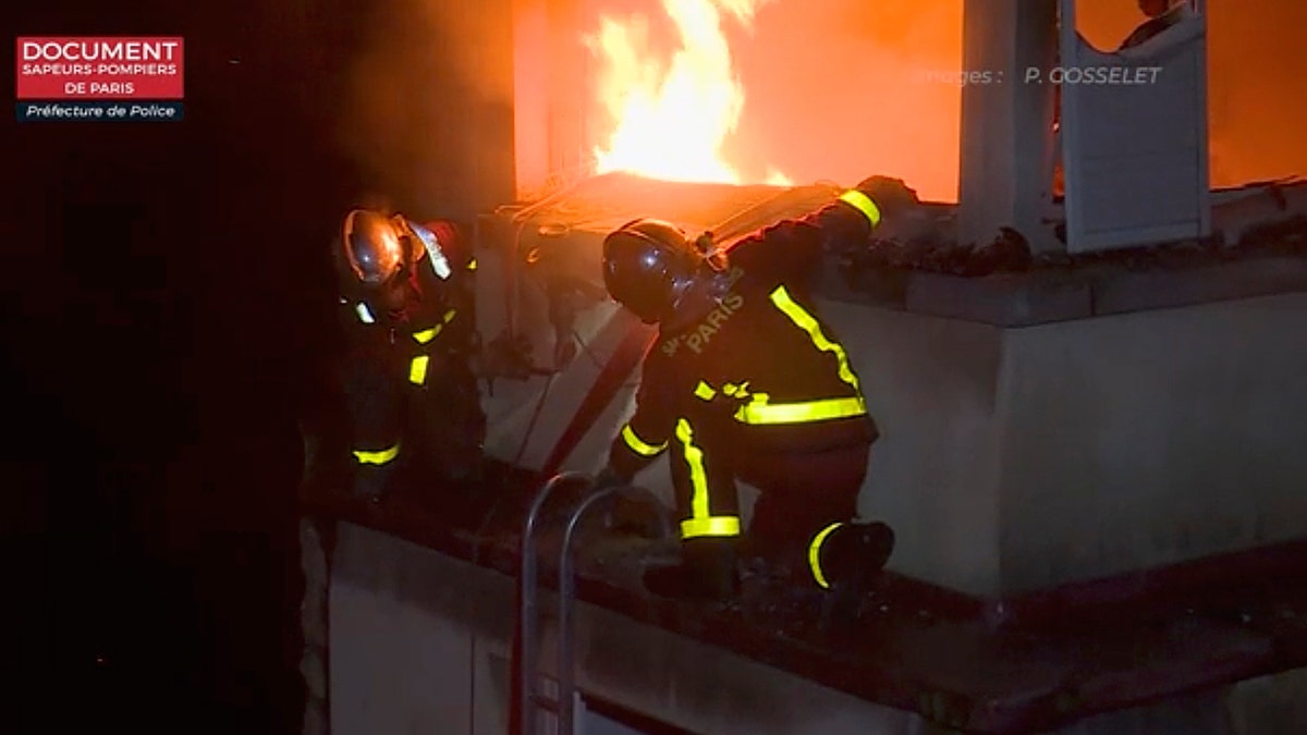 Some 250 firefighters were deployed to the scene, helping rescue some from the roof as well as others who had clambered out of windows to escape the flames.