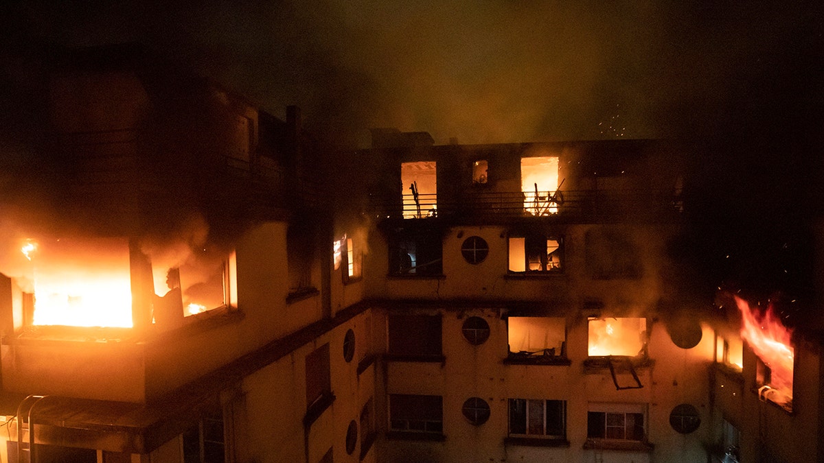 City fire service spokesman Clement Cognon told The Associated Press that firefighters went door-to-door to ensure there are no more victims and to prevent residual fires.