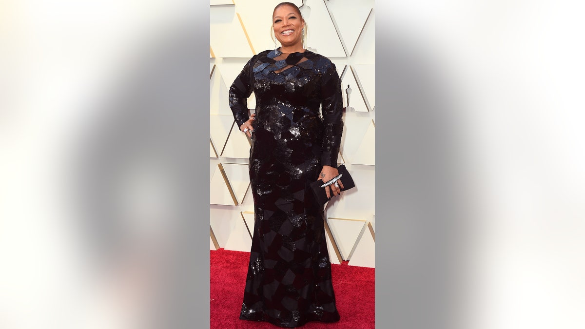 Queen Latifah arrives at the Oscars on Sunday, Feb. 24, 2019, at the Dolby Theatre in Los Angeles. (Photo by Jordan Strauss/Invision/AP)