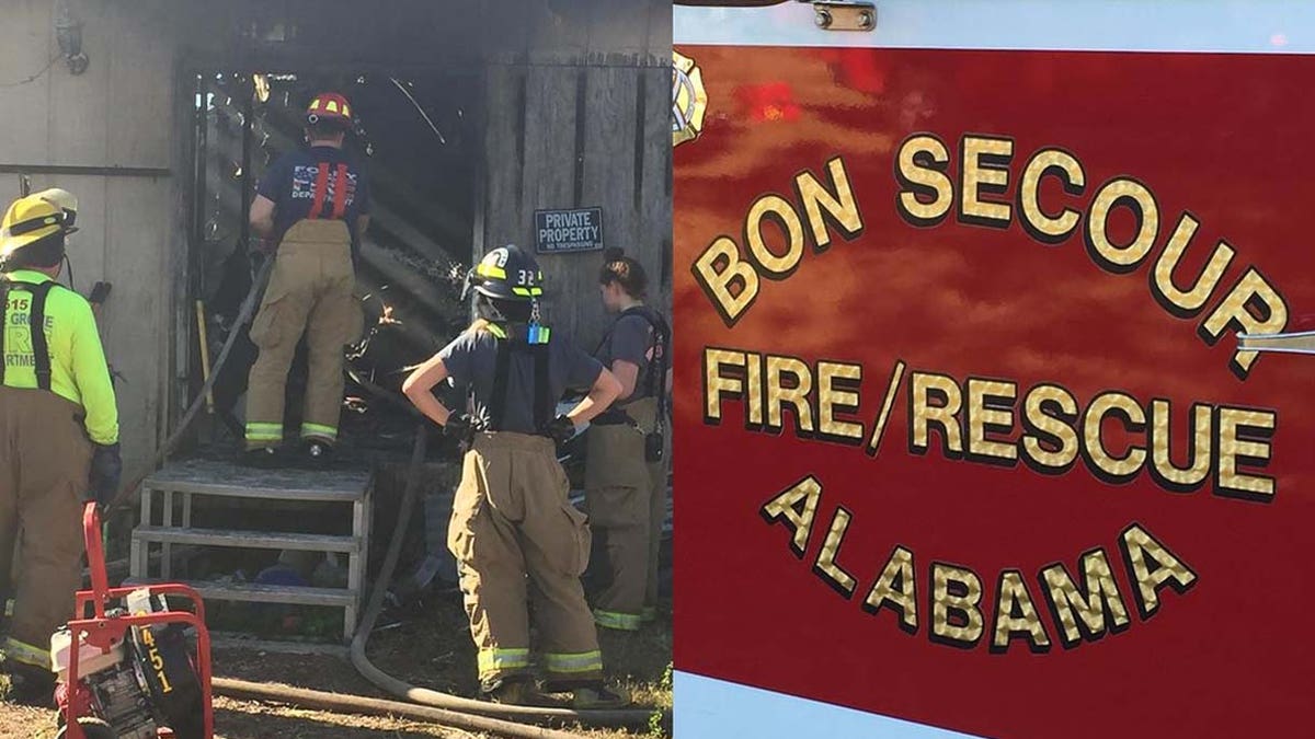 Firefighters were able to find a Bible in the wreckage but not much else after a fire destroyed a Bon Secour home in January.