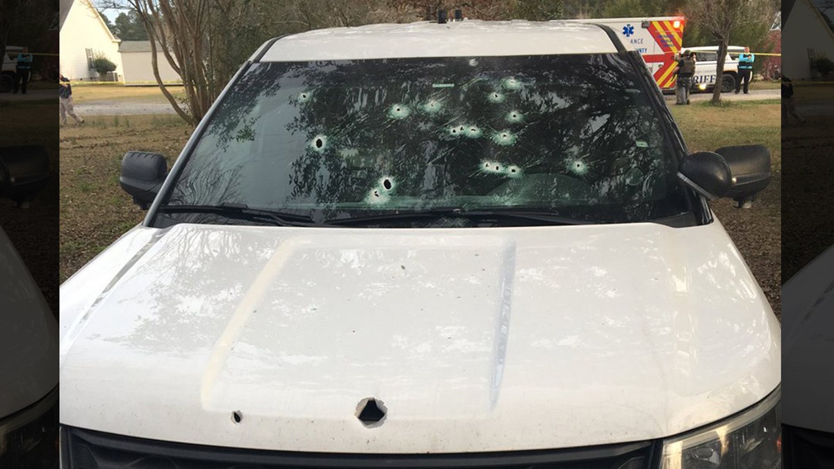 The suspect who allegedly shot the vehicle was killed, according to officials.