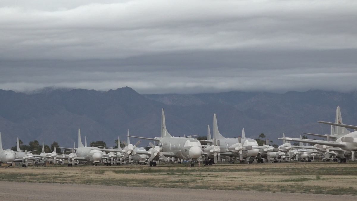 Planes from all five branches of the military, NASA, and the US Forest Service are stored at AMARG.