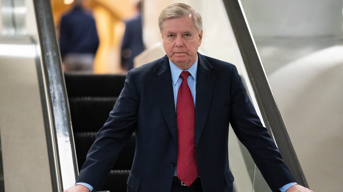 Senate Judiciary Committee Chairman Lindsey Graham, R-S.C., an ally of President Donald Trump, leaves the Senate after voting to confirm William Barr to be attorney general, on Capitol Hill in Washington, Thursday, Feb. 14, 2019. (AP Photo/J. Scott Applewhite)