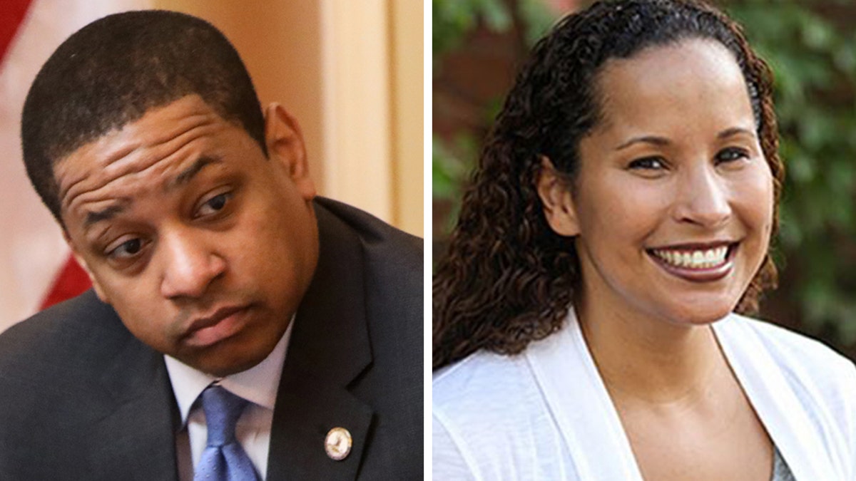 Virginia Lt. Gov. Justin Fairfax and Vanessa Tyson