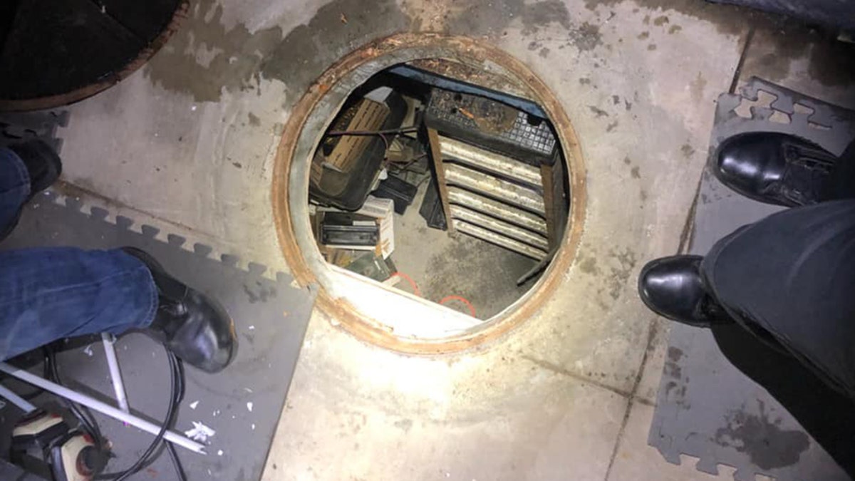 The Fontana Police Department discovered a secret shooting range and hideaway at a gang member's home.