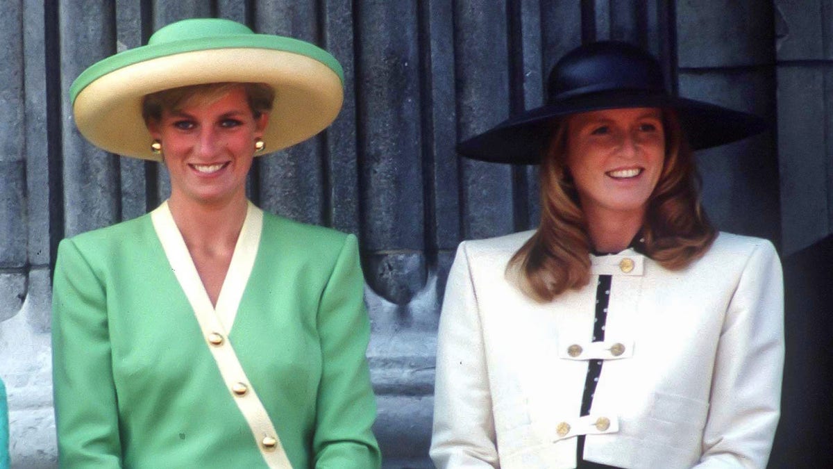 Princess Diana and Sarah Ferguson 