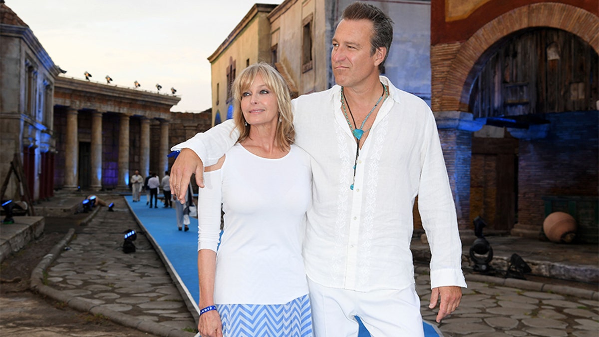 Bo Derek and John Corbett attend Celebrity Fight Night on September 10, 2017 in Rome, Italy. (Photo by Venturelli/WireImage)