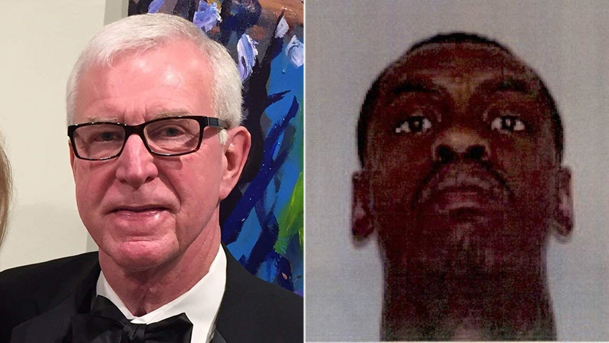 Philanthropist and businessman Jack Hough, 73, (l.) was shot to death Thursday in Gainesville, Ga.. Police on Sunday arrested DeMarvin Bennett, 24, (r.) for the murder.