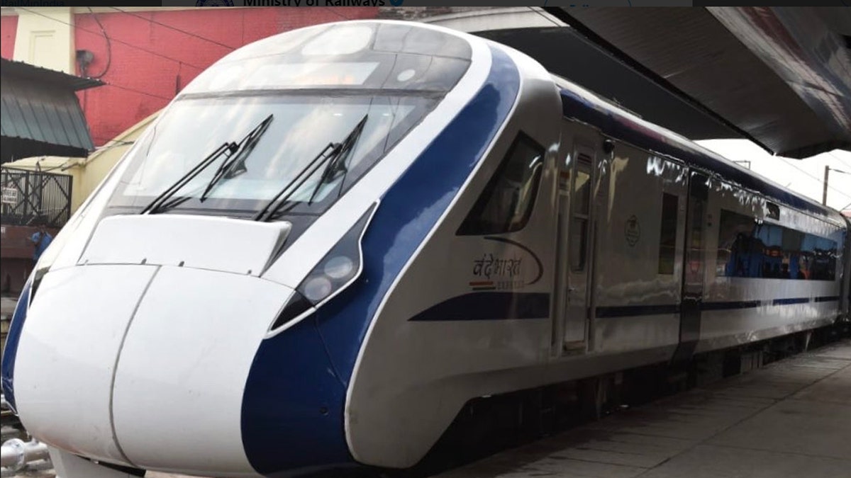 India's fastest train, the "Vande Bharat Express," broke down on Saturday during its inaugural run.