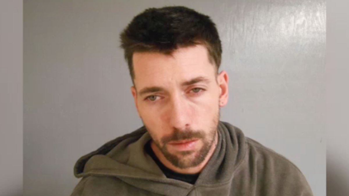 Jason Mackenrodt, 38, is accused of robbing a bank in Maine. He was caught after he slipped on ice in front of a cop while trying to flee.
